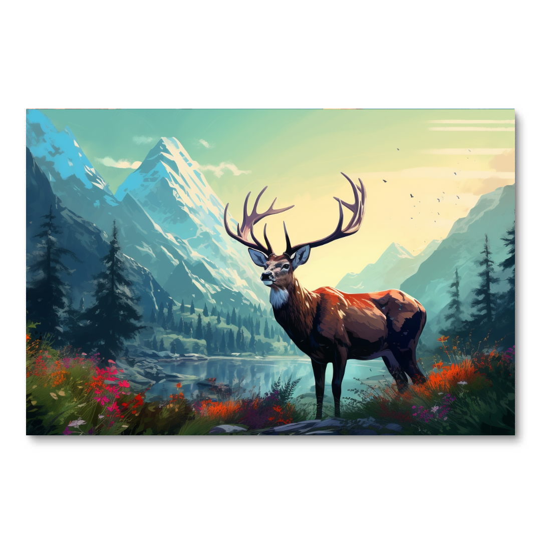 Meadow Majesty Deer