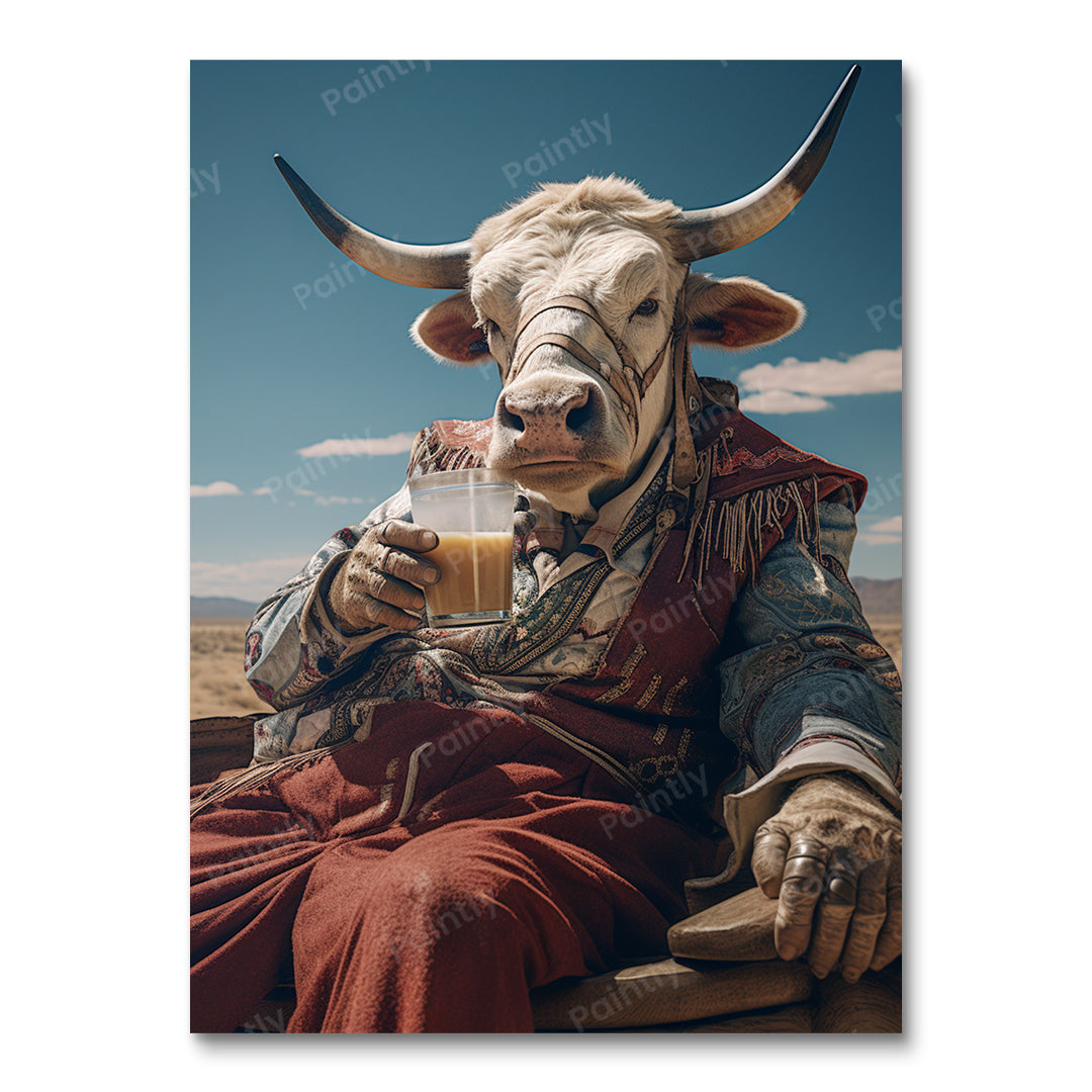 Sipping Cow
