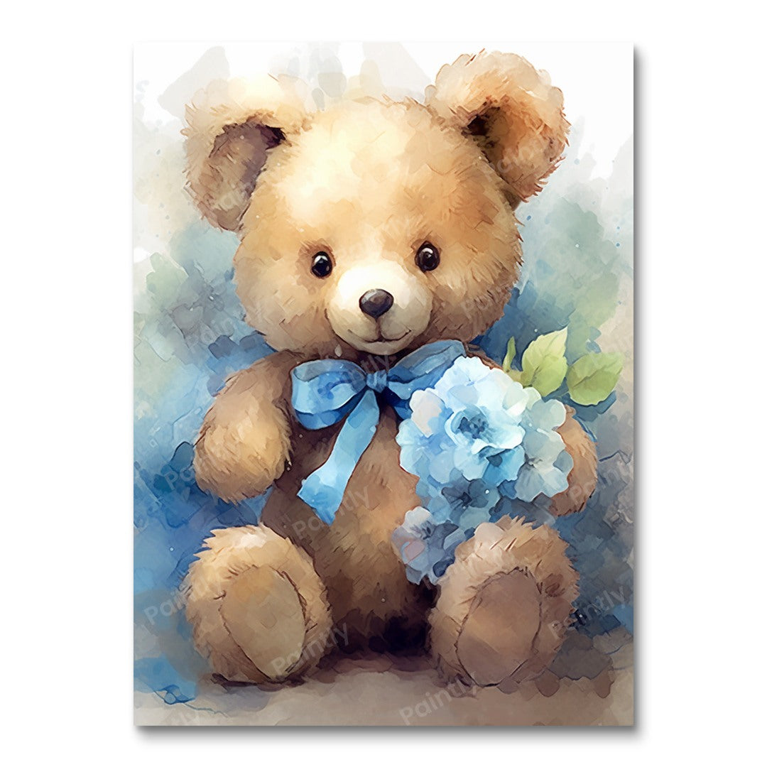 Floral Teddy Delight