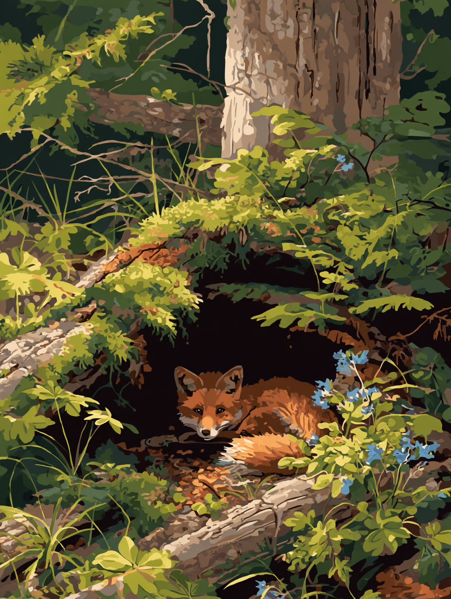 Hidden Fox Woodland Retreat