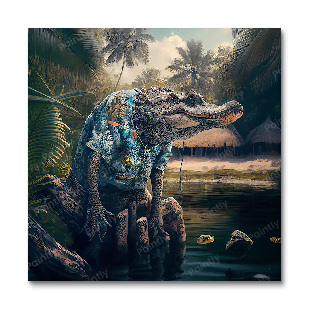 Lonely Party Croc I by Varys Inc