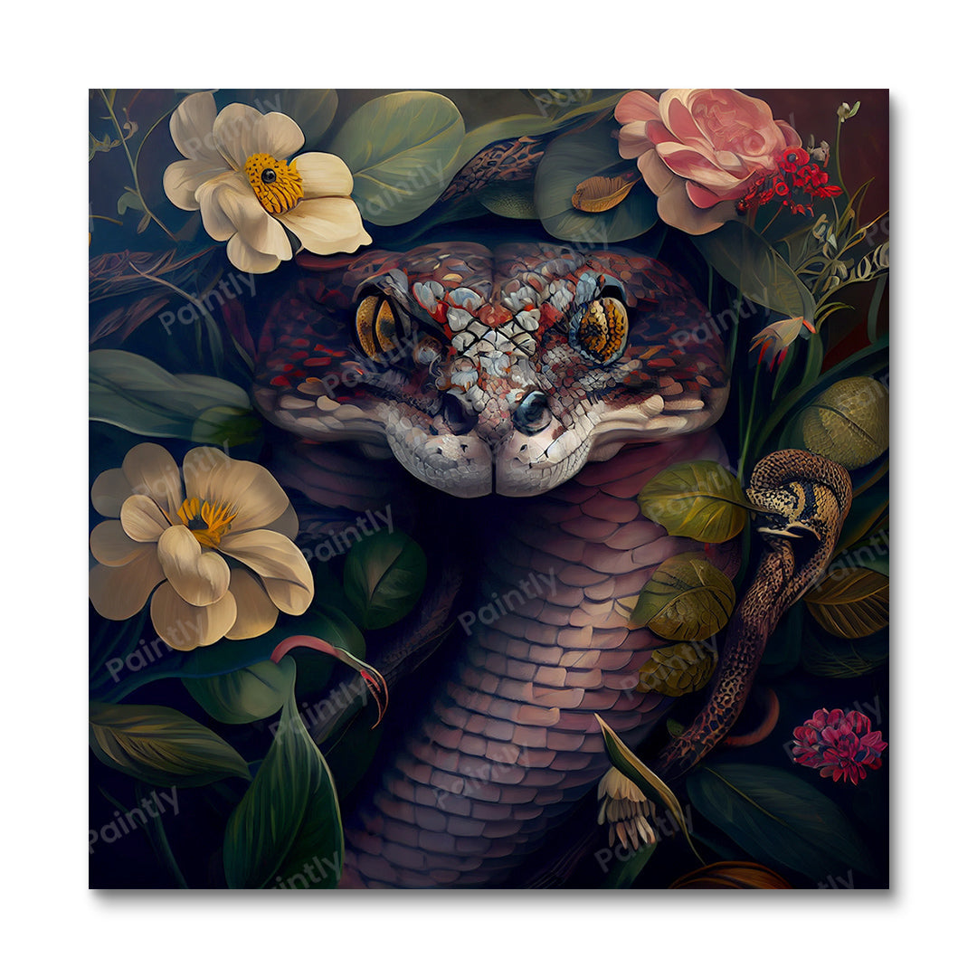 Floral Snake III by Kian