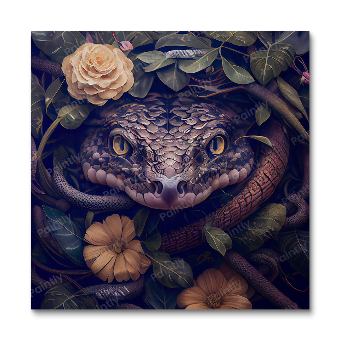 Floral Snake II by Kian
