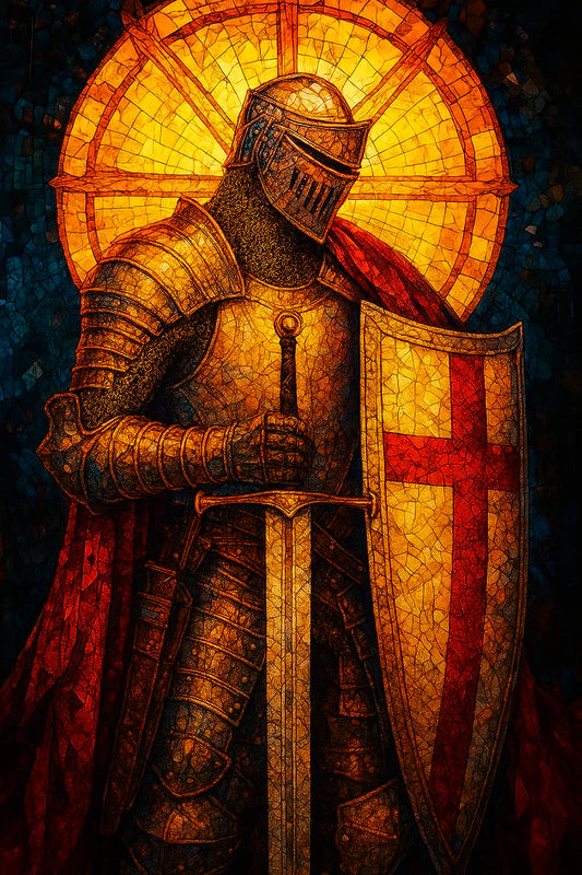 Stained Glass Guardian of Light