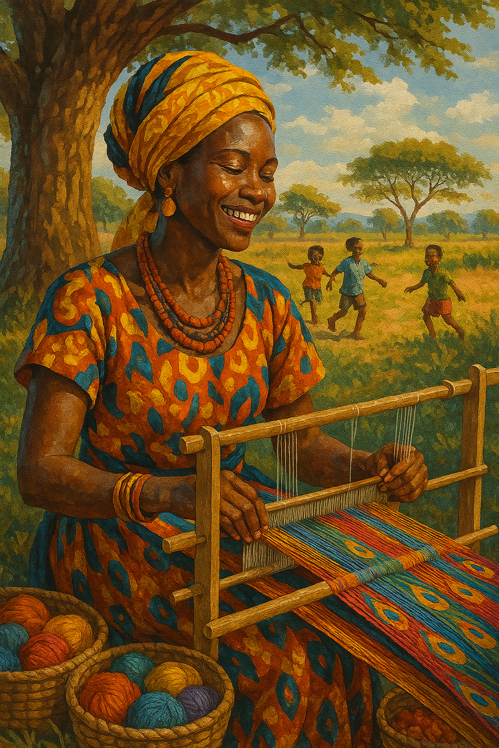 Tanzanian Sun Weaver