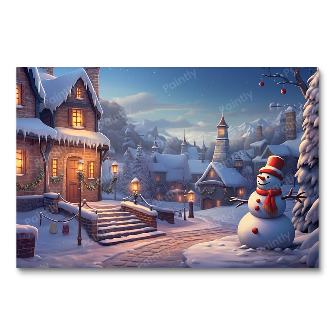 Snowman's Night Glow