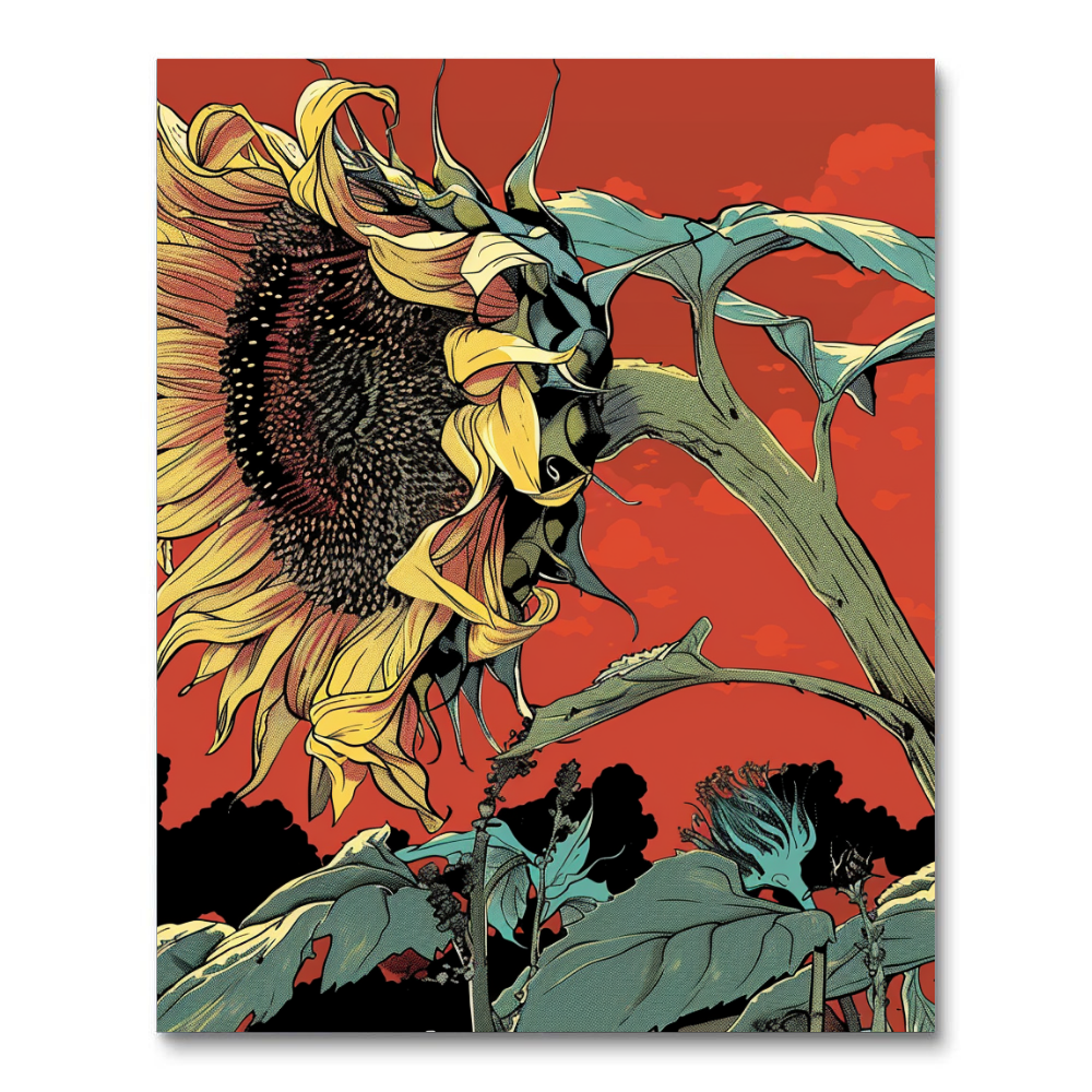 Vibrant Sunflower Vista