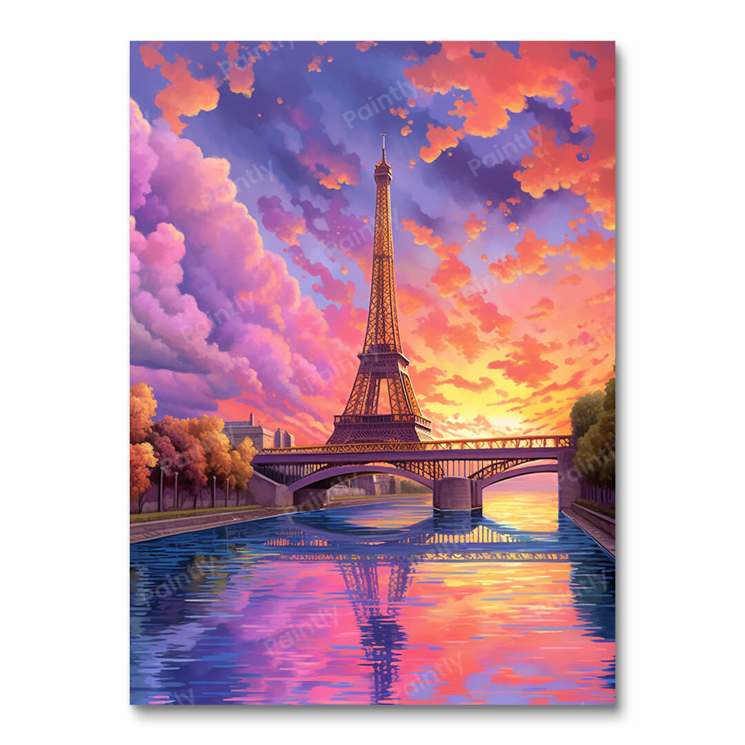 Eiffel Tower Sunsets