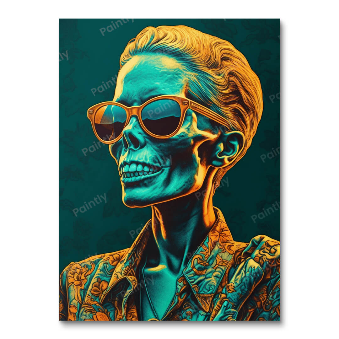 Fashion-Forward Skeleton