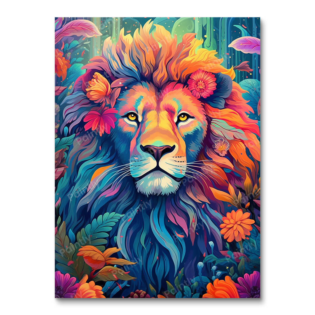 Psychedelic Lion II
