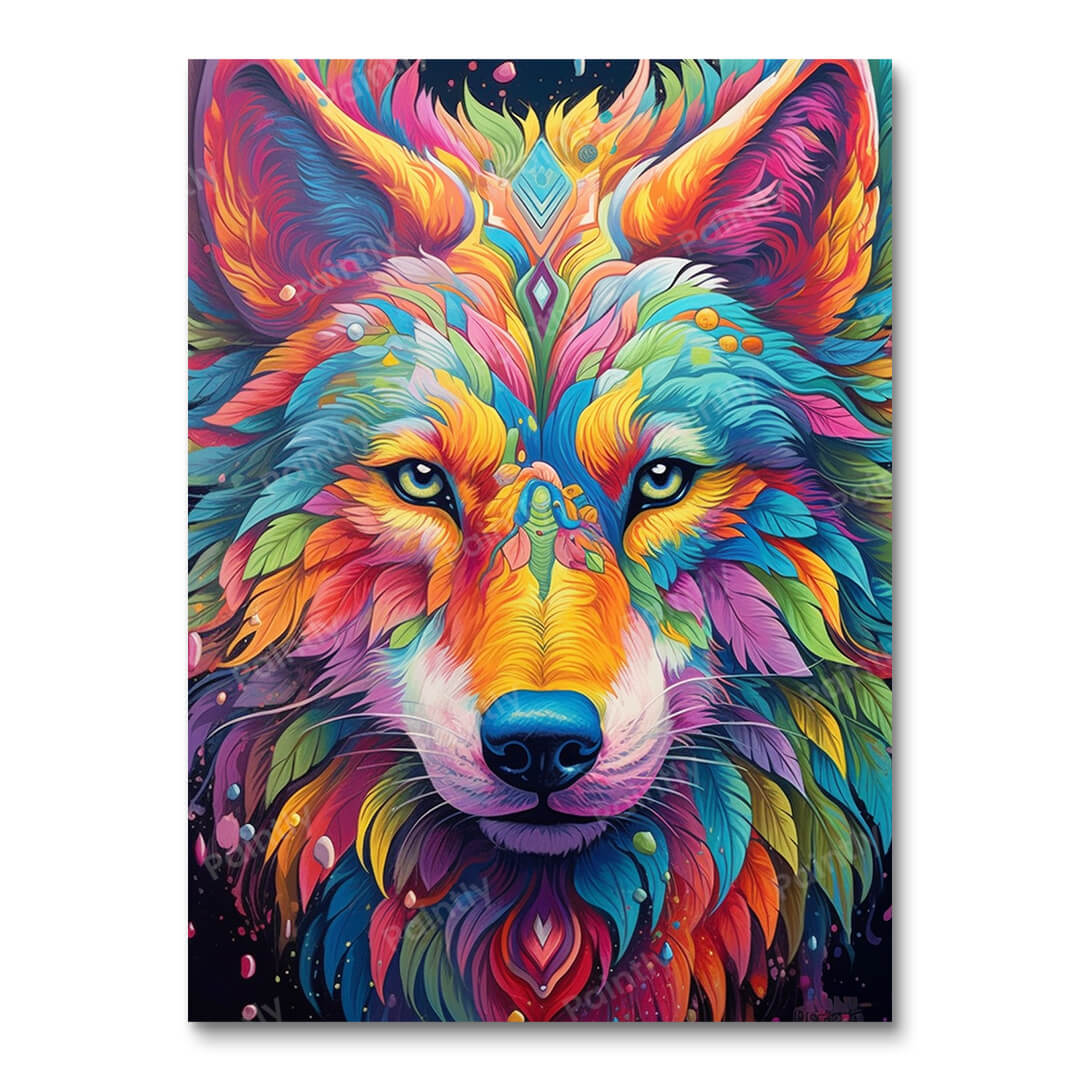Psychedelic Wolf III
