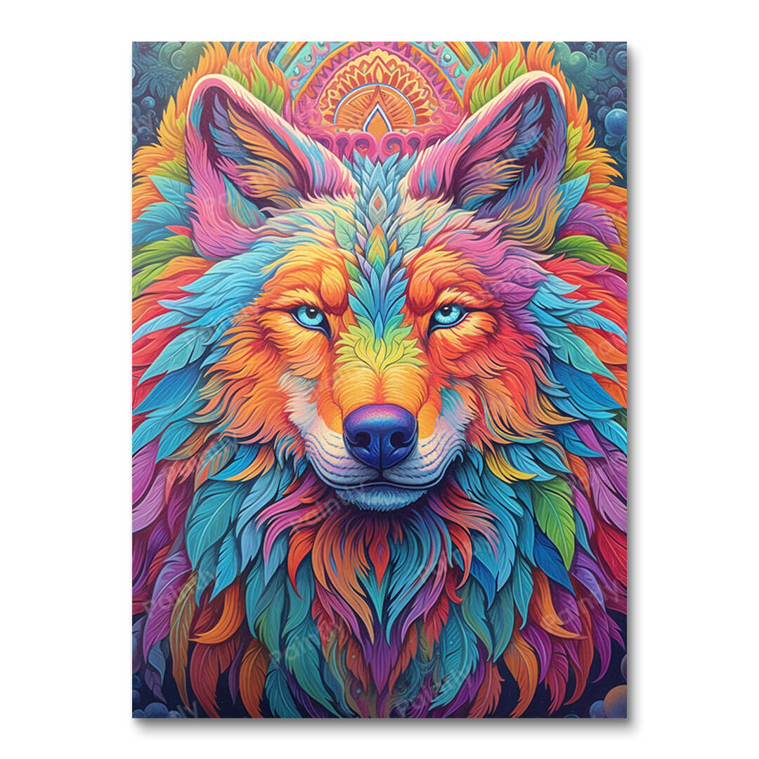 Psychedelic Wolf IV
