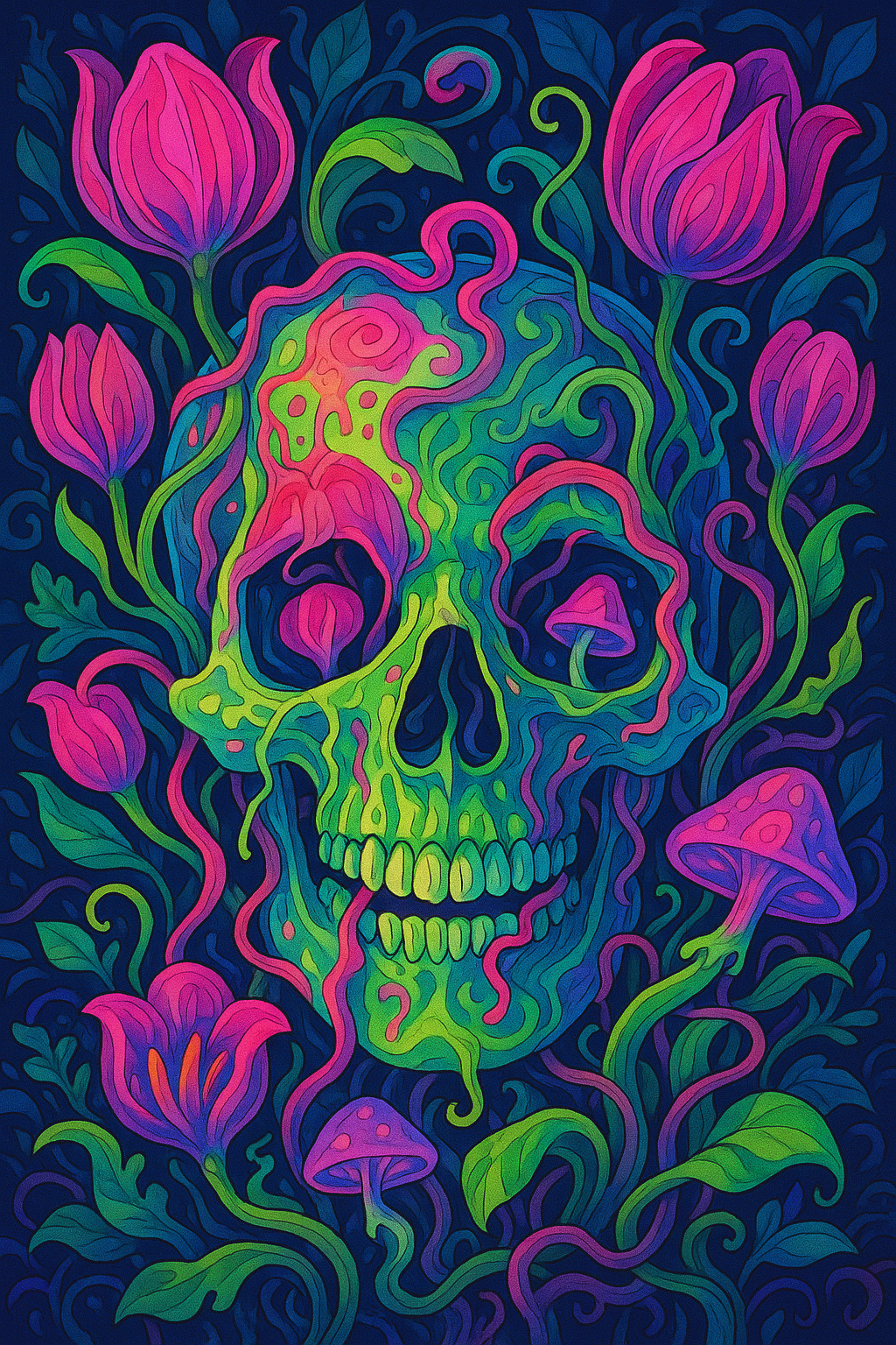 Fluoreskull Bloom