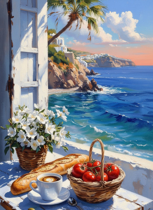 Breakfast by the Aegean
