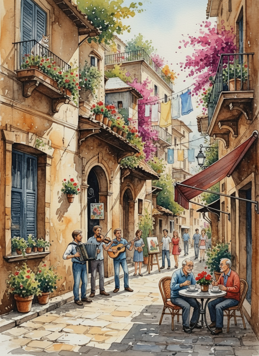 Music in the Italian Alley