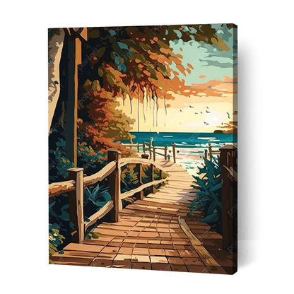 Paradise at Sunset II