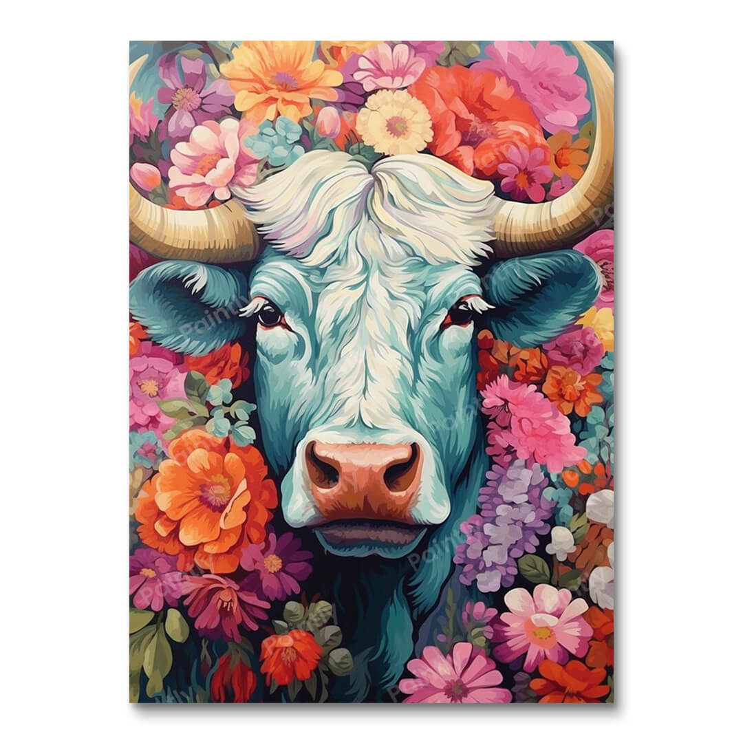 Flower Power Cow