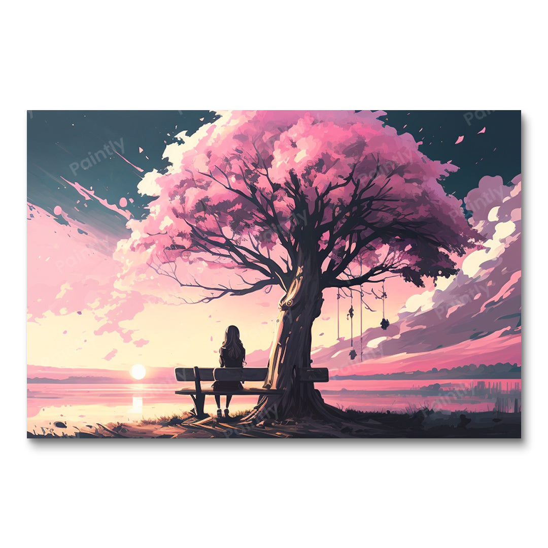 Blossoms and Reflections II