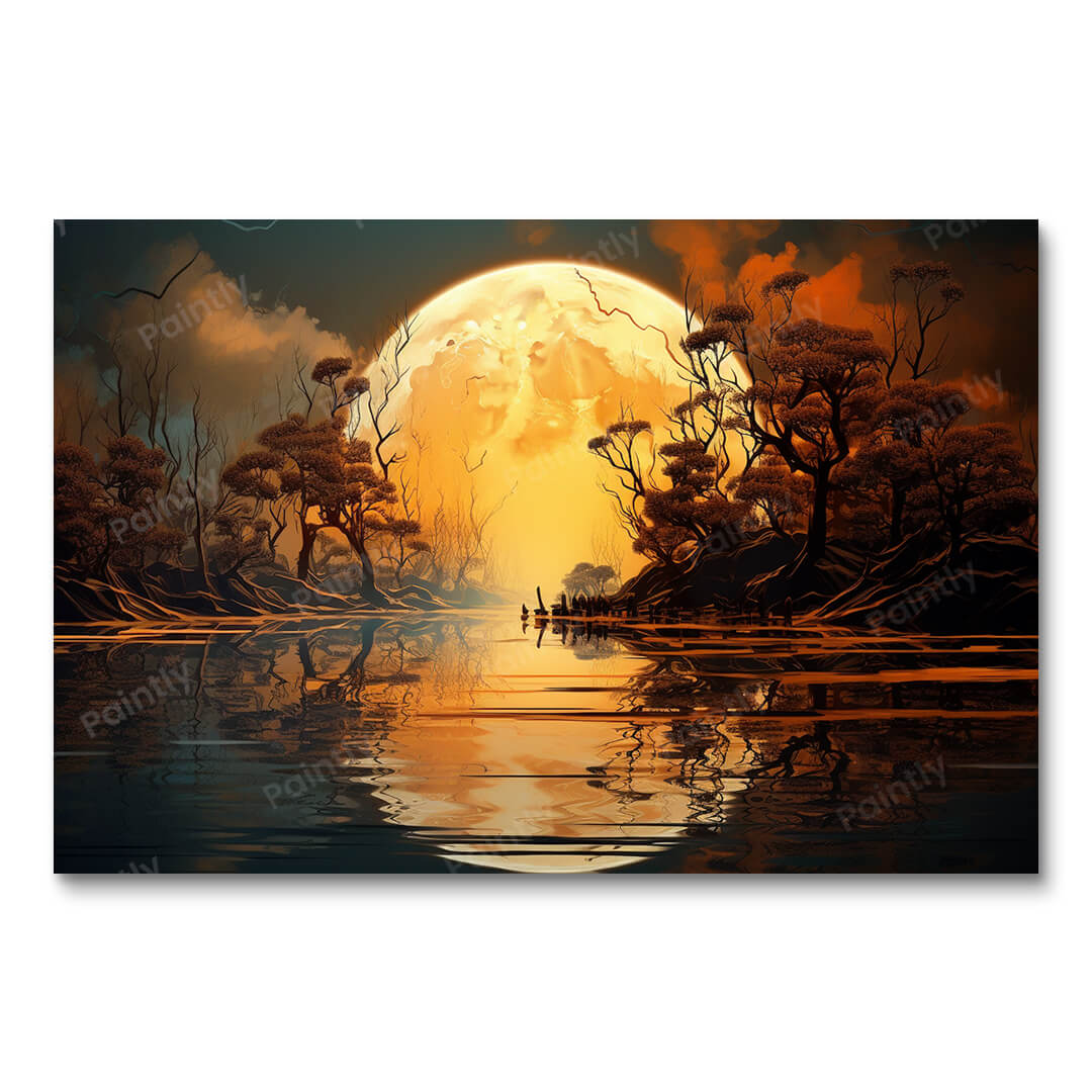 Moonlit Reflections