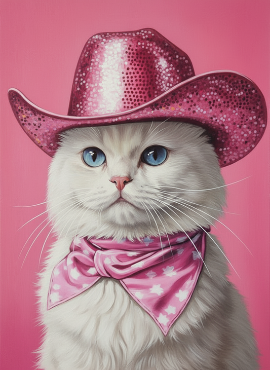 Pink Dazzle Kitty