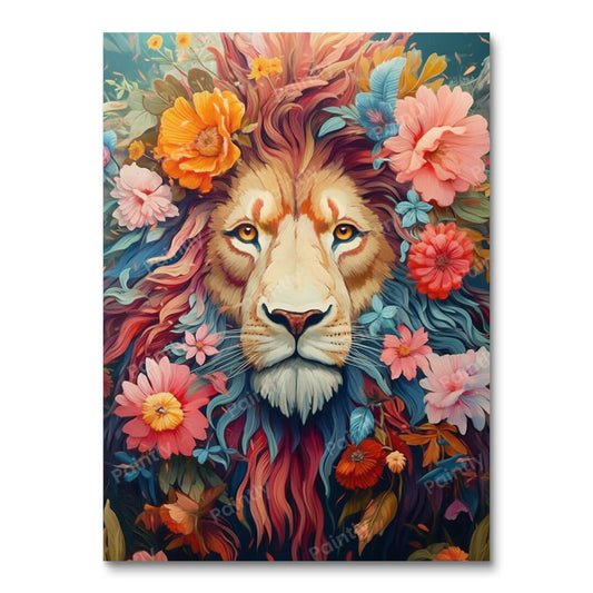 Floral Lion