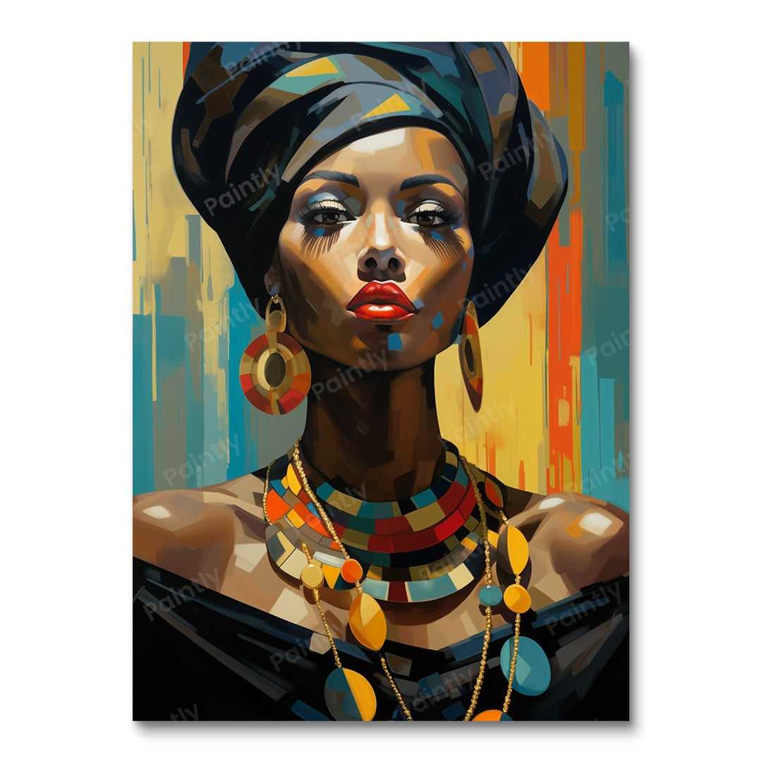 Turbaned Beauty II