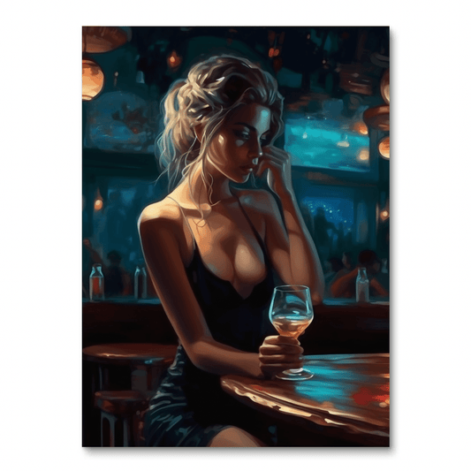 Drunk Girl at Bar