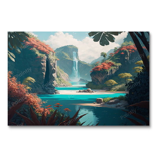 Tropical Retreat II by Lauren Simion