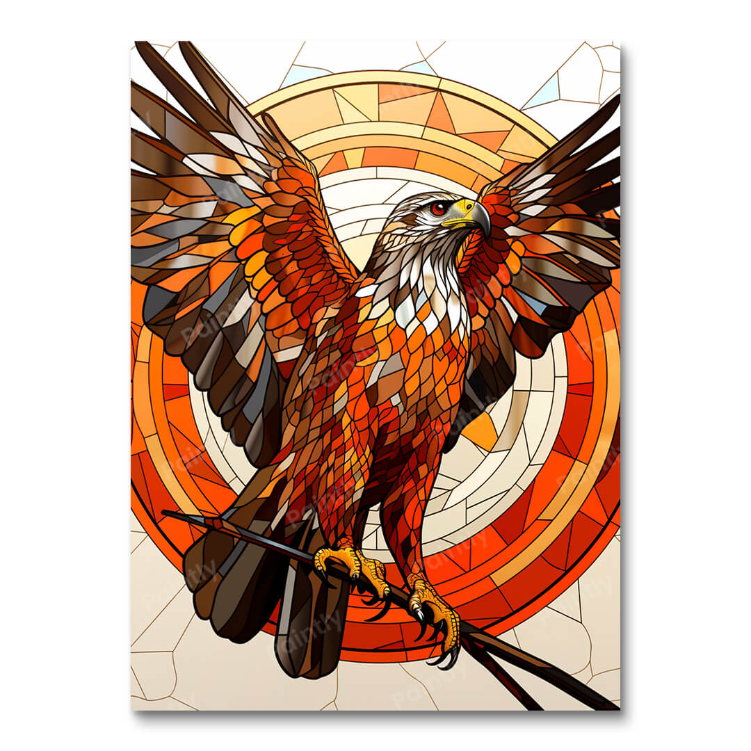 Stained Glass Eagle