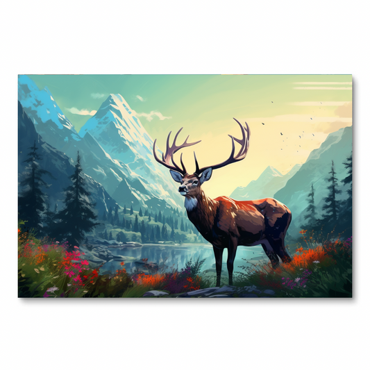 Meadow Majesty Deer