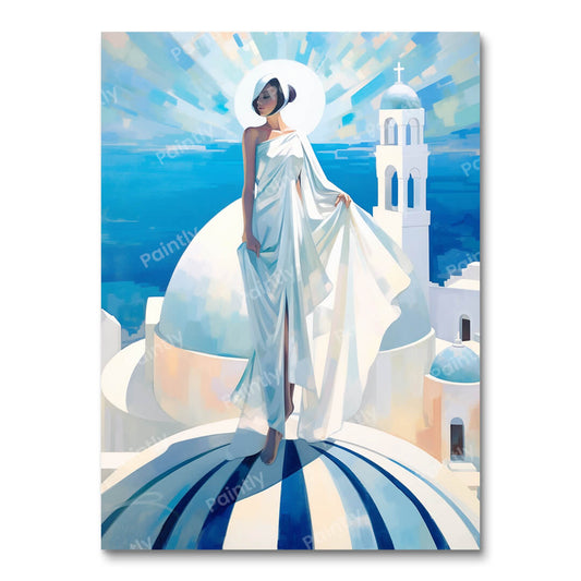 A Santorini Portrait