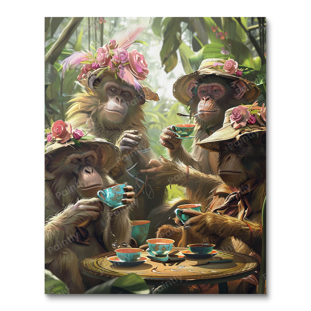 Monkey Tea Party