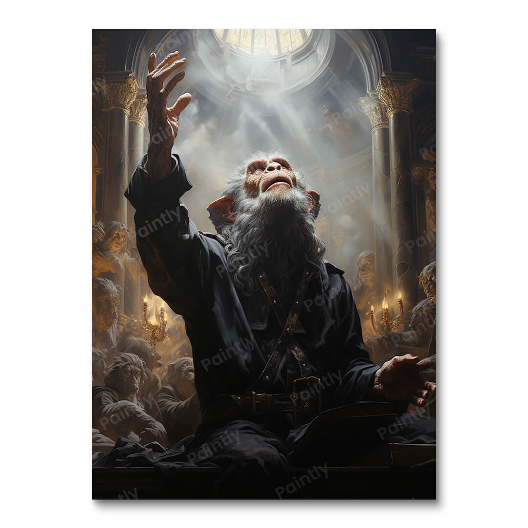 Cherubic Chimp