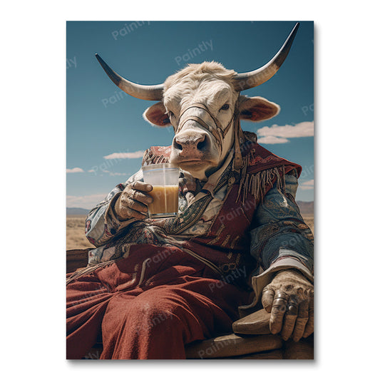 Sipping Cow