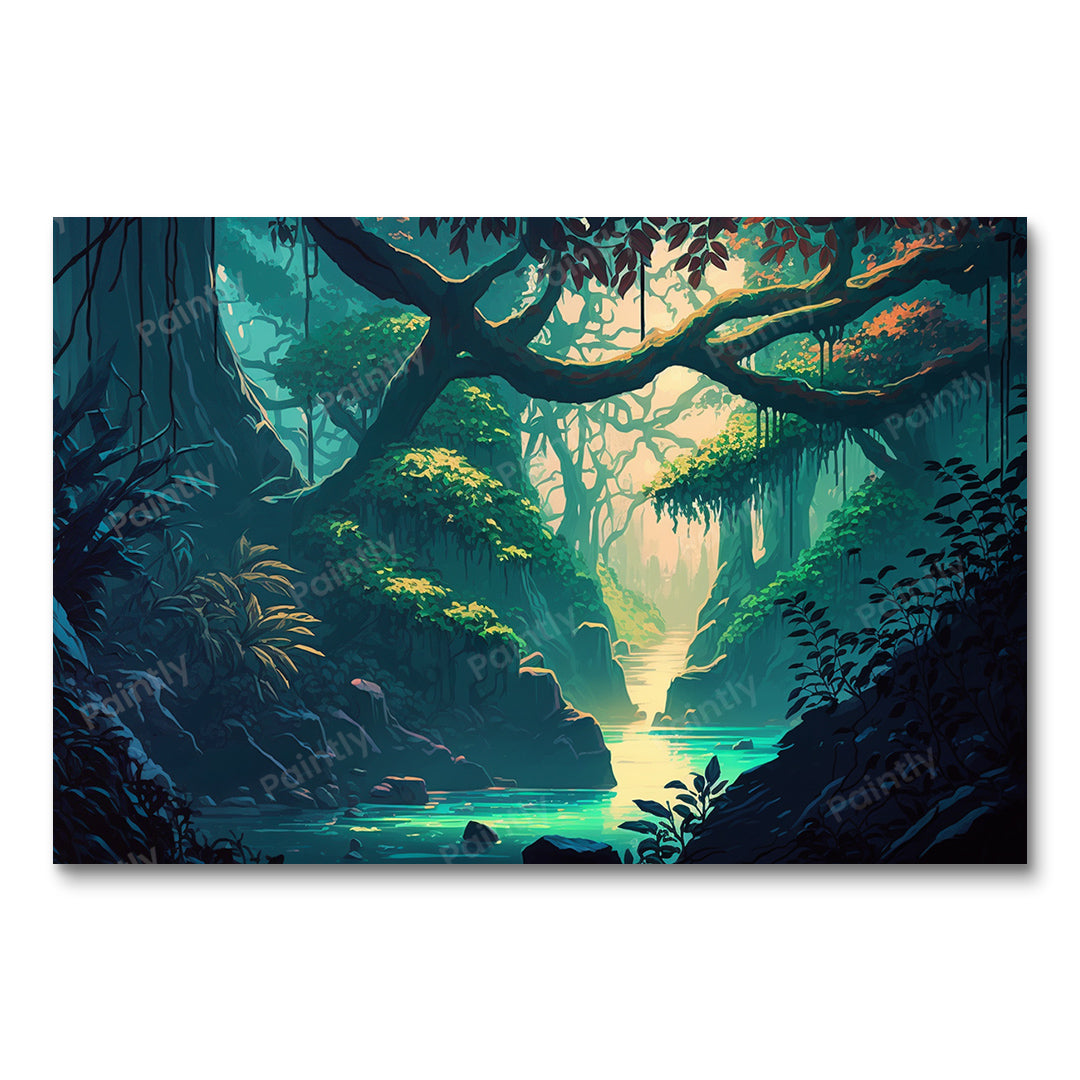 Mystic Mist Jungle Oasis