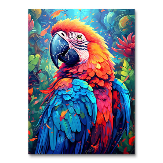 Vibrant Macaw