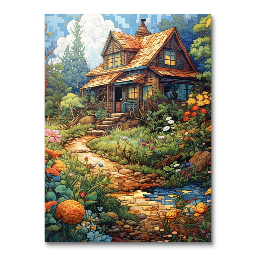 Colorful Homestead Oasis