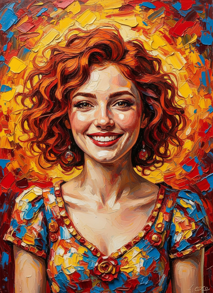 Girl of Sunlit Joy