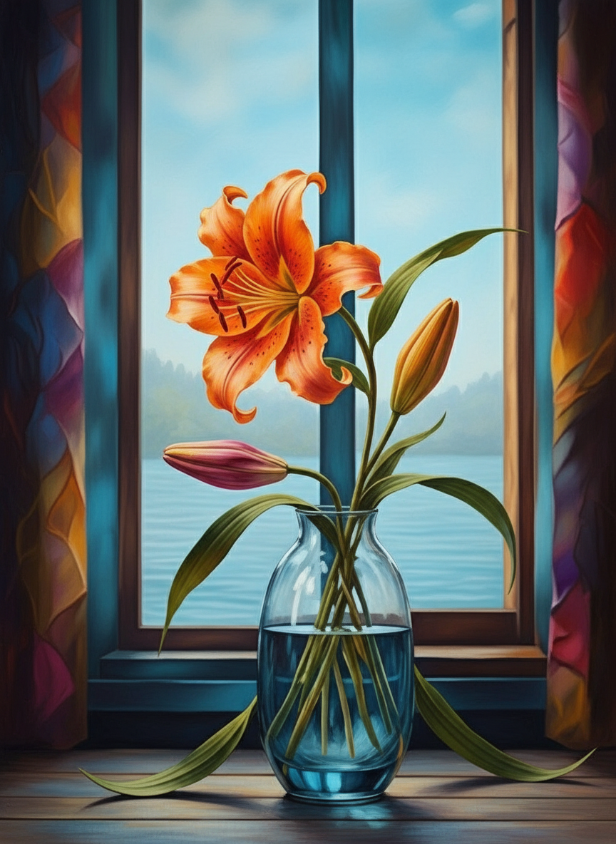 Lily by the Window