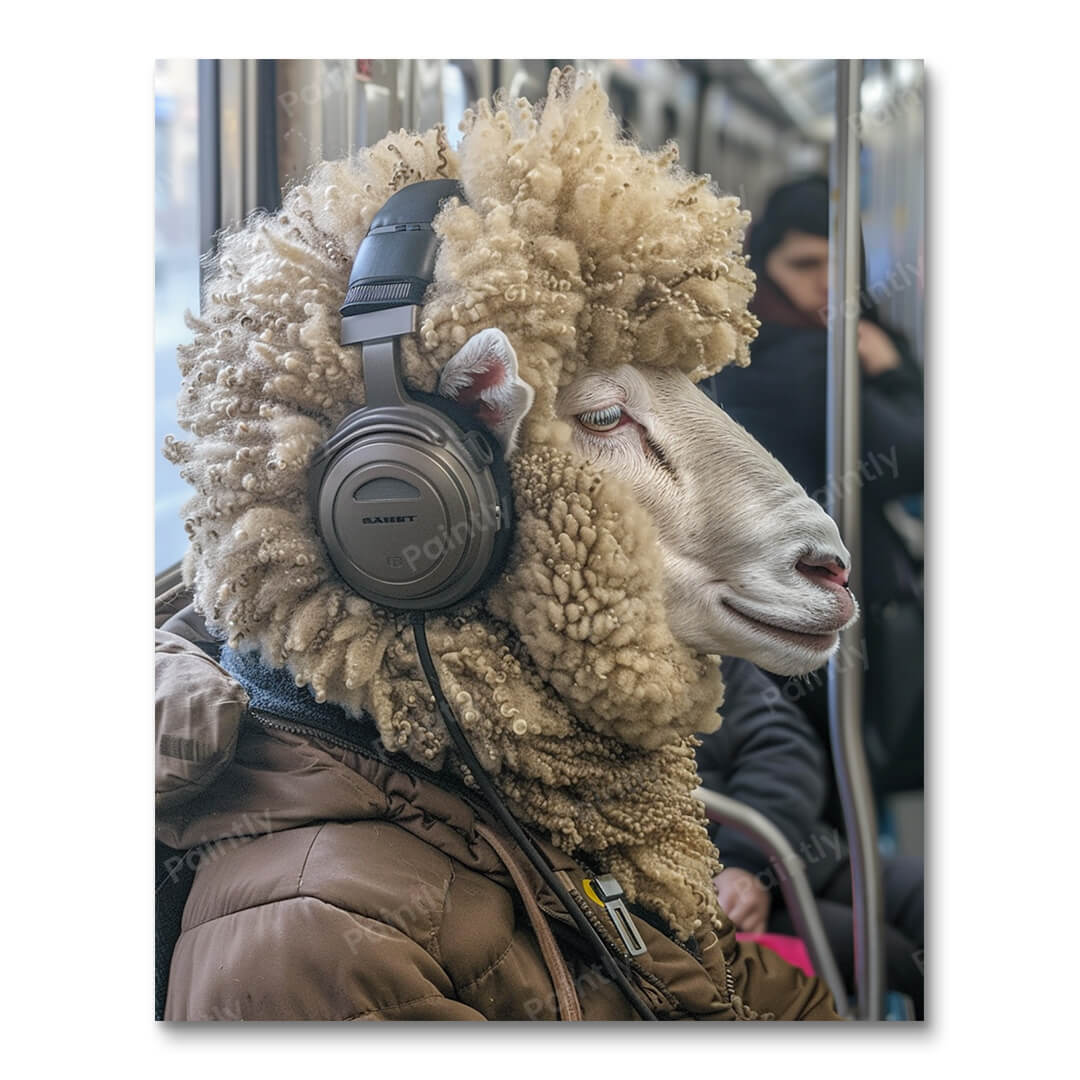 Sheep's Daily Commute