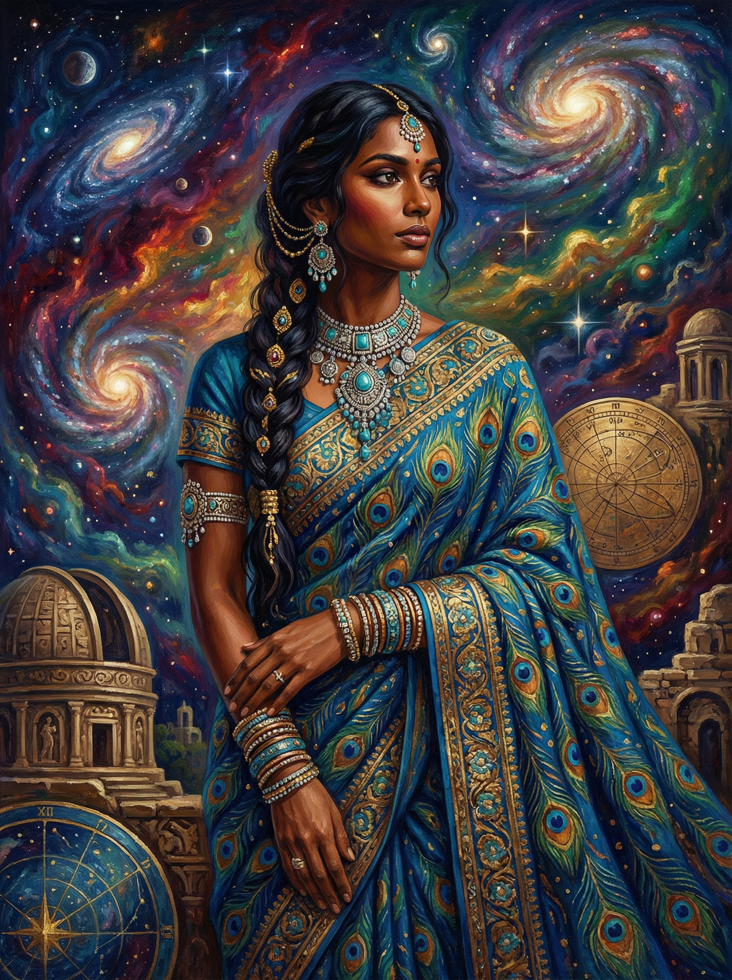 Peacock Queen of the Cosmos