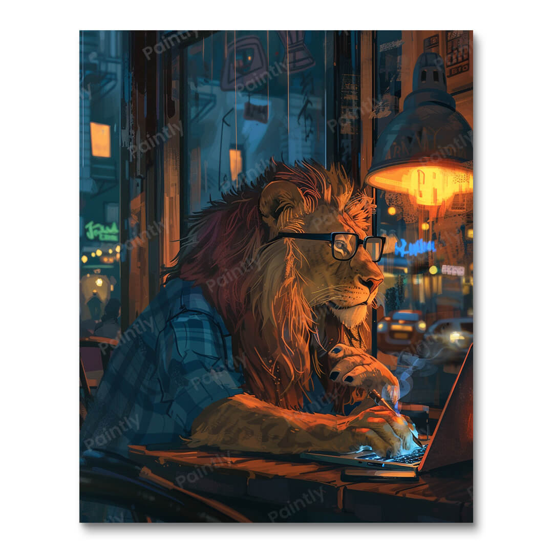 Night Shift Lion