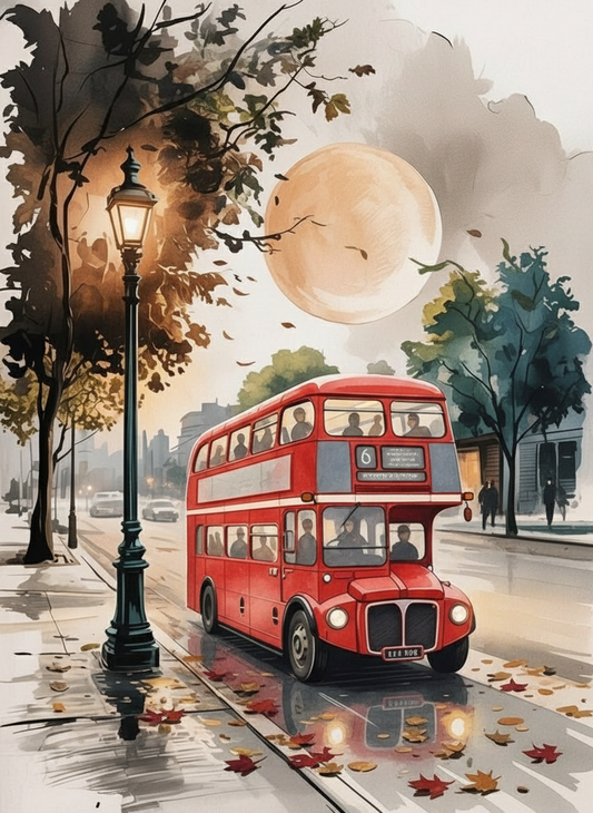 Autumn Ride through the City