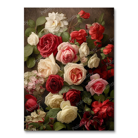 Rose Reverie Large Canvas Love