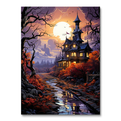 Eerie Moonlit House II