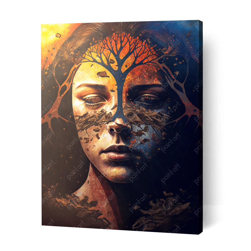 Rooted Life I by Anya Bastianz