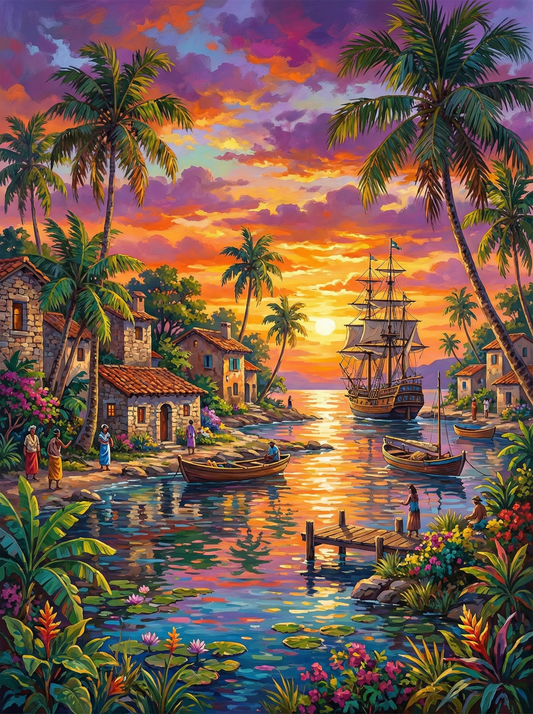 Tropical Sunset Harbor Village
