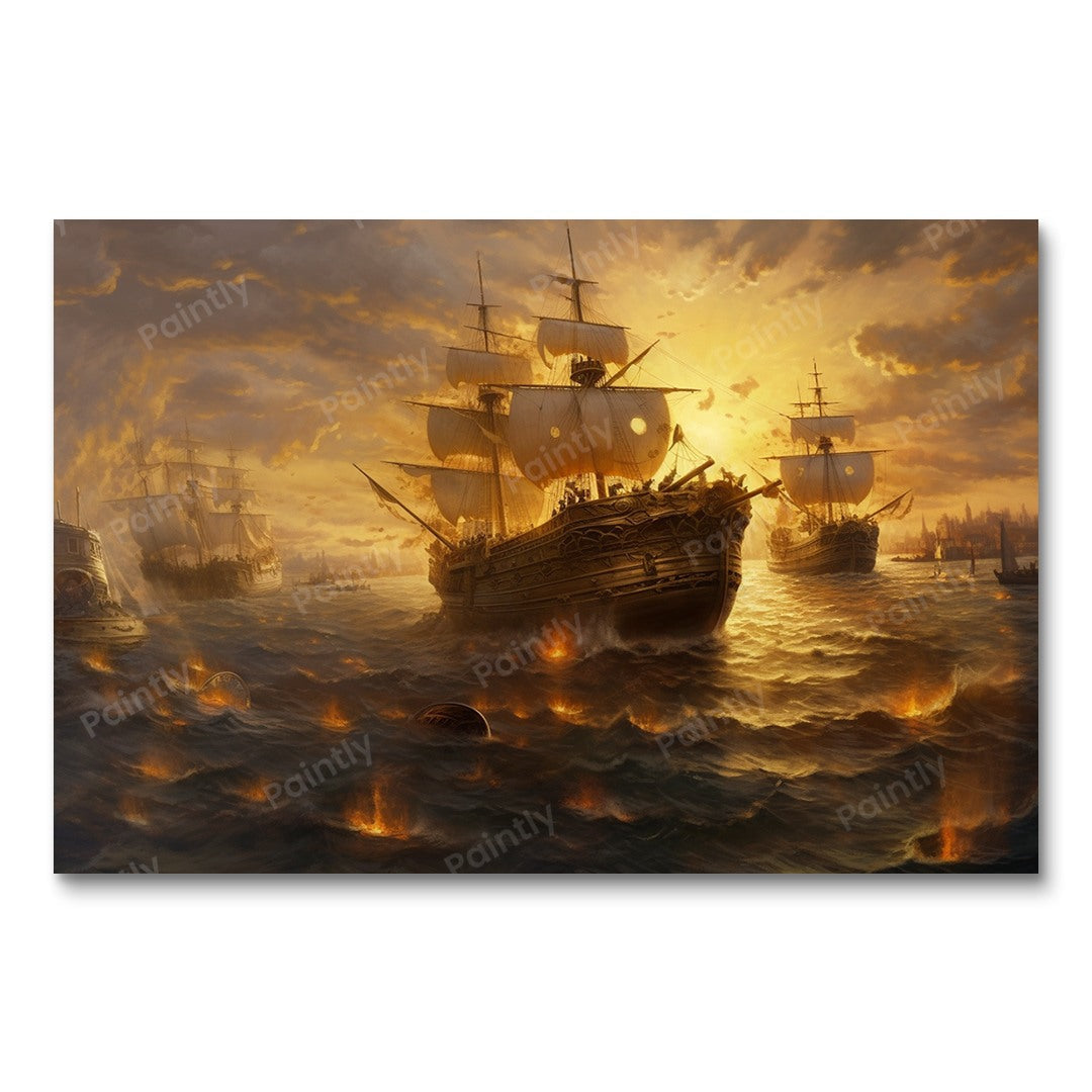 Golden Waves of War