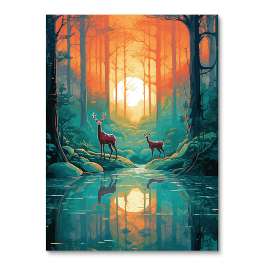 Deer in the Forrest III