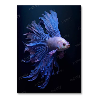 Blue Siamese Fish